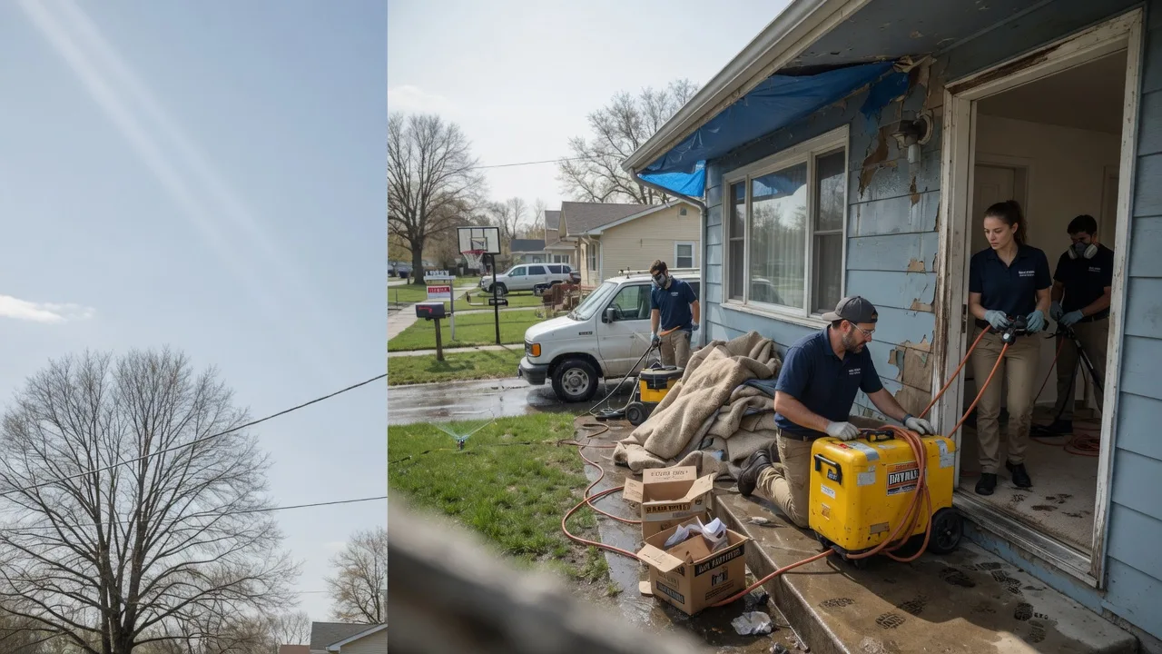 Basement Flood Cleanup in Hooper, WA near me